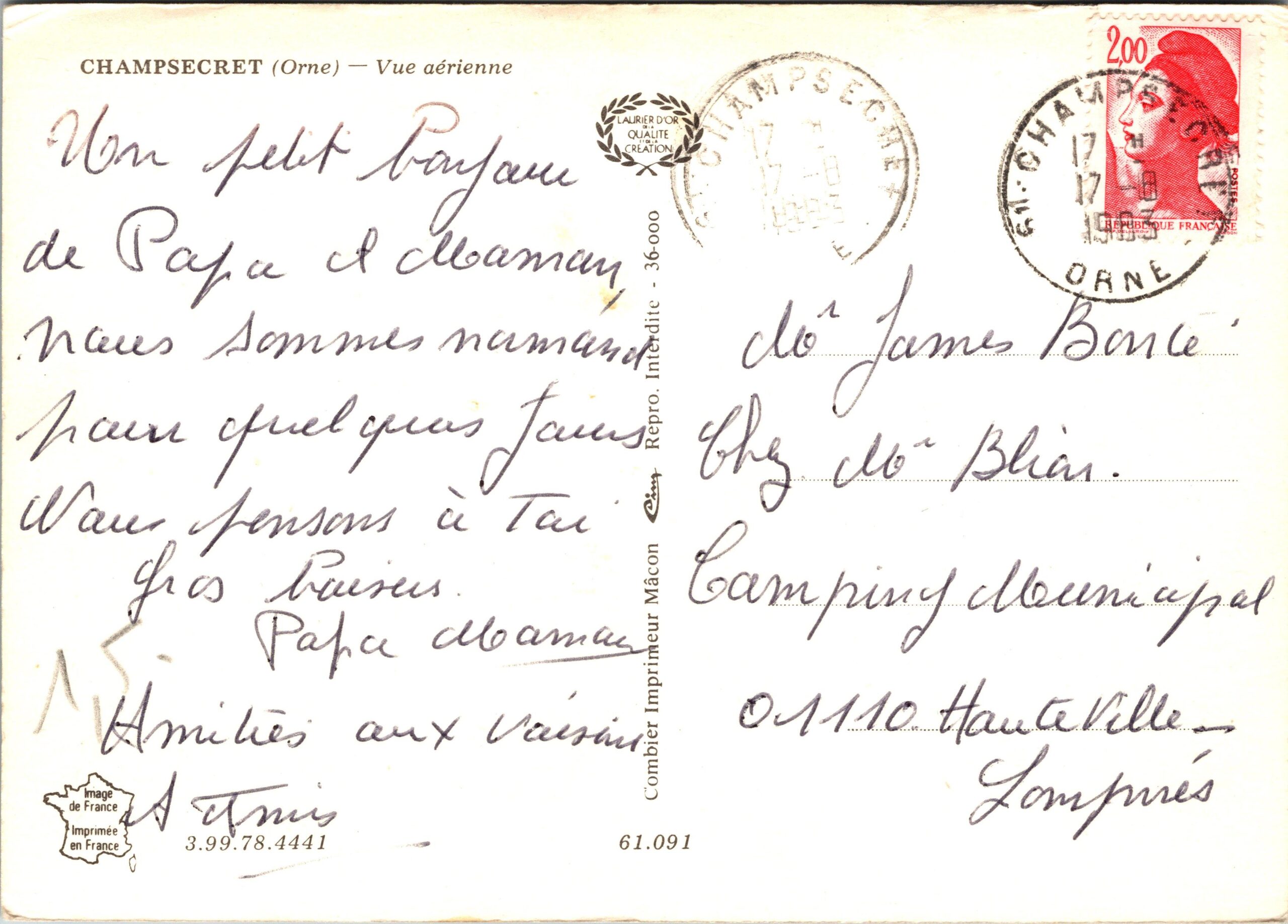 78 RAMBOUILLET. Le Château 1904
