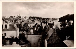 87 Auray (Morbihan)  Vue Générale De Saint-Goustan Au Loin, La Rivière Le Loch