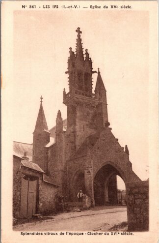 861 les ifs eglise du XVe siècle Les Iffs