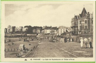 48 Paramé La Cale de Rochebonne et l'Hôtel d'Arvor