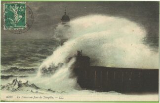 4039 Le Phare un jour de Tempête