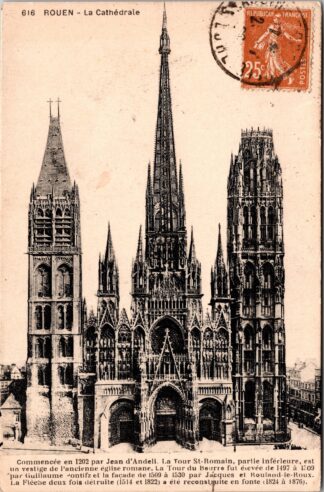 616 Rouen la cathédrale