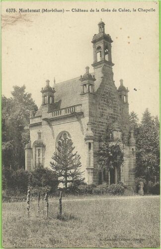 6375 Monteneuf Château de la Grée de Calac