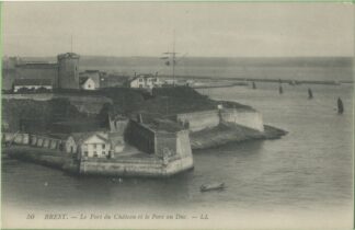 50 Brest le Fort du Château et le Parc Au duc