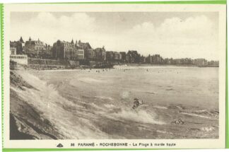 36 Paramé Rochebonne La Plage à marée haute