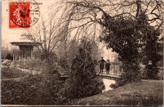 bretagne pitoresque 1797 Vitré le petit pont du labyrinthe du jardin public