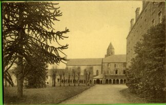 Séminaire des PP. du St-Esprit Abbaye Blanche Mortain 6 vue prise de l'Entrée