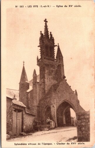 861 les ifs eglise du XVe siècle Les Iffs