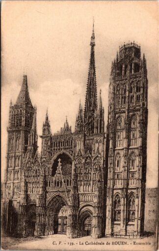 139 la cathédrale de Rouen Ensemble