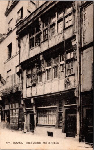 327 Rouen vieille Maison Rue St-Romain
