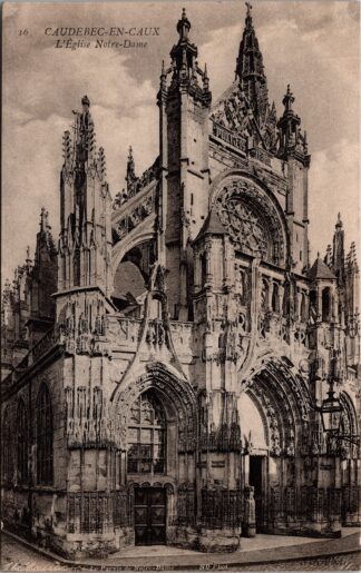 16 Caudebec-en-Caux L'église Notre Dame