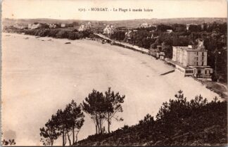1313 MORGAT La Plage à marée haute