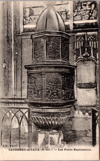 Caudebec-en-Caux les Fonts Baptismaux