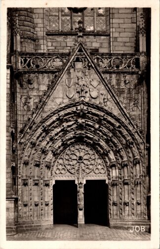 4 Quimper Le Grand Portail De La Cathédrale