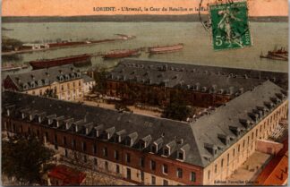 Lorient L’arsenal, la Cour du Bataillon et la rade