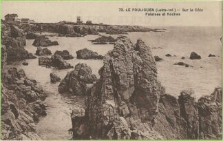 73 Le Pouliguen Sur la Côte Falaises et Roches