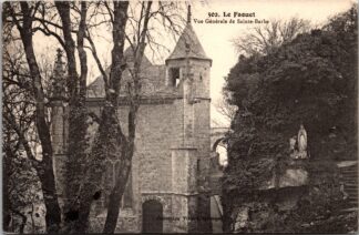 502 Le Faouët Vue générale de Sainte-Barbe