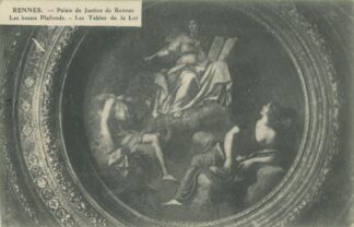 Rennes palais de Justice de Rennes les Beaux plafonds