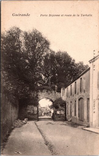 guérande Porte Bizienne et Route de la Turballe