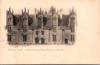 13 château de Josselin détail du Corps de Logis intérieur