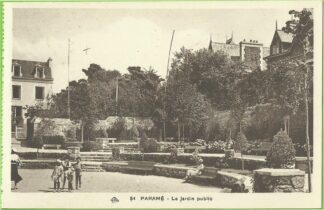 54 Paramé Le jardin public