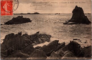 Trégastel-Primel Coucher de soleil anse du diben