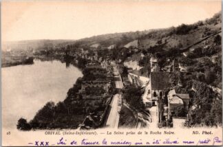 18 Orival la seine prise de la Roche Noire