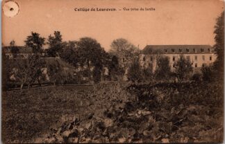 Collège de Lesneven Vue prise du Jardin