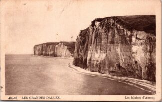 46 les grandes dalles les falaises d'Amont