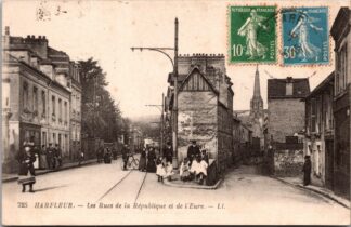 725 Harfleur les Rues de la République et de L'eure
