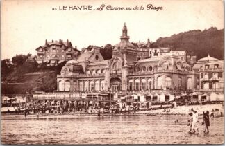 85 le havre le casino vu de la plage