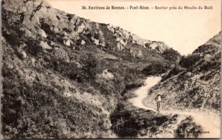 36 Environs de Rennes Pont-Réan Sentier Près du Moulin du Boël