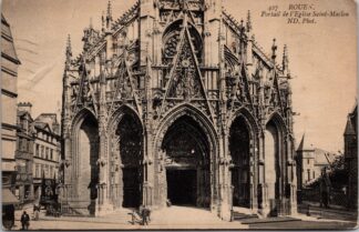 427 Rouen portail de l'eglise Saint Maclou