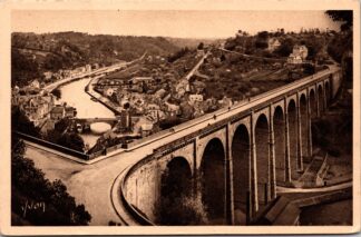 2 Dinan le viaduc de lanvallay et la Vallée de la Rance