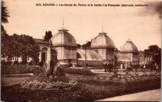 4478 Rennes les Serres du Thabor et le Jardin à la Française