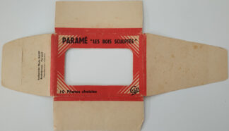 Saint-Malo Paramé les bois sculptés carnet de 10 mini cartes 9 cm x 6.5 cm