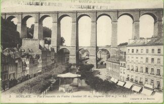 5 Morlaix Vue d'ensemble du Viaduc
