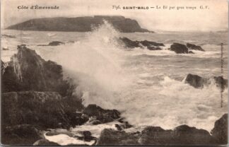 3396 Saint-Malo le Bé Par Gros Temps