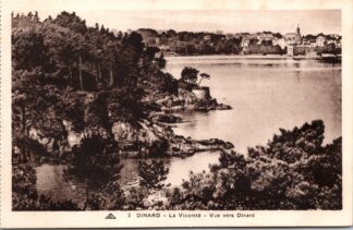 5 Dinard la Vicomté Vue Vers Dinard