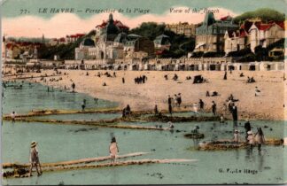 77 Le Havre perspective de la plage