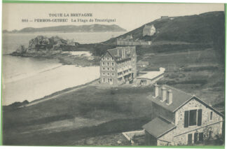 Perros-Guirec 805 la plage de Trestrignel