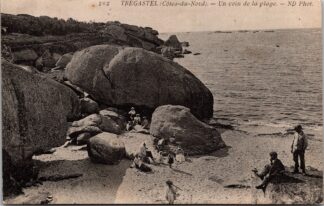 202 Trégastel Un coin de la plage