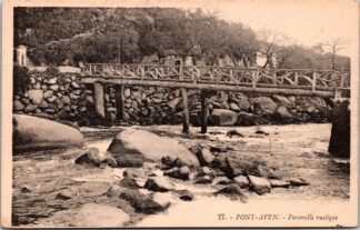 77 Pont-Aven passerelle Rustique