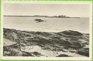Assérac Pen Bé la pointe de merquel et le rocher long