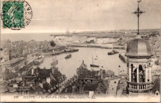 239 Dieppe le port et le clocher Saint Jacques