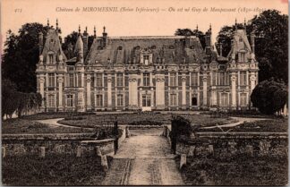 423 Château de Miromesnil où est né Guy de Maupassant 1850 1893 Tourville-sur-Arques