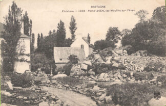 Bretagne Finistère - 1008 - Pont-Aven, Les moulins sur l'Aven