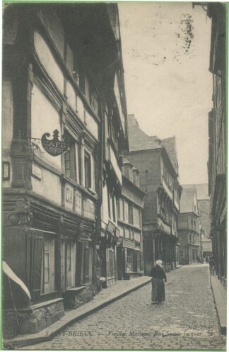 Saint-Brieuc Vieilles Maisons rue saint jacques
