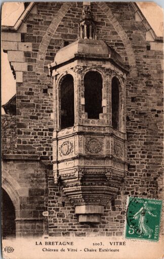 2003 Vitré Château de Vitré Chaire Extérieure