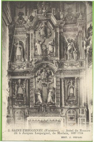 2 Saint-Thégonnec Autel du Rosaire